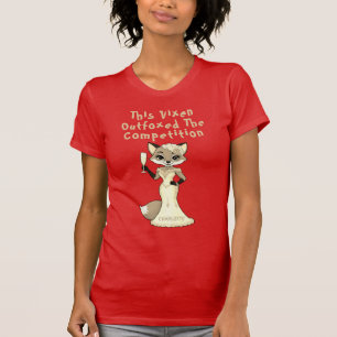 Camiseta La Bachelorette De La Competencia, Red Fox Pun