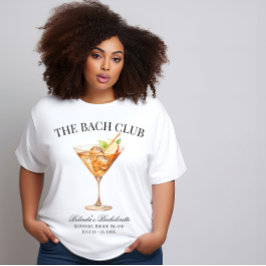 Camiseta La Bachelorette Estética De Lujo Del Bach Club