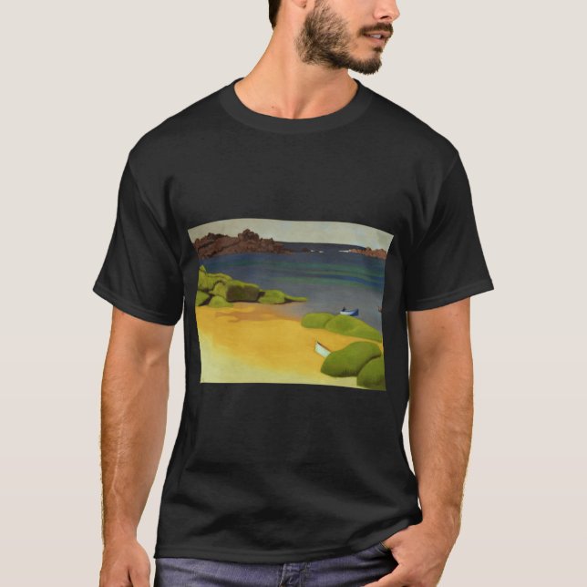 Camiseta La bahía de Tregastel (Anverso)