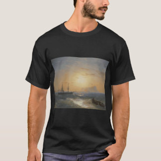 Camiseta La bahía de Yalta con las montañas Magobi y Ai Pet