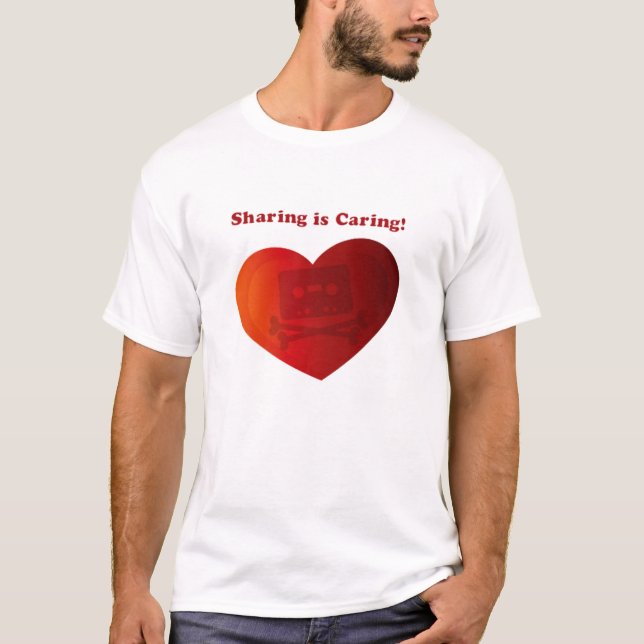 Camiseta La bahía del pirata: La distribución está cuidando (Anverso)