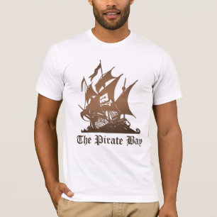 Camiseta La bahía del pirata - logotipo original