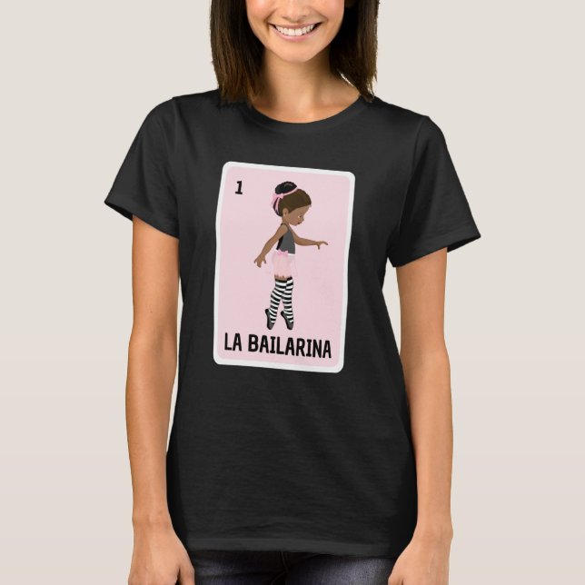 Camiseta La Bailarina Ballet Lottery Simple Costume Matchi (Anverso)