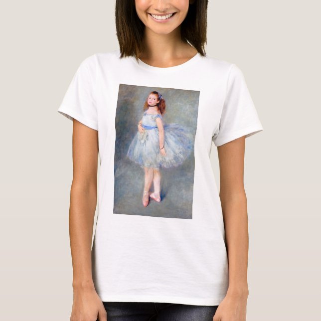 Camiseta La bailarina de ballet, Renoir (Anverso)