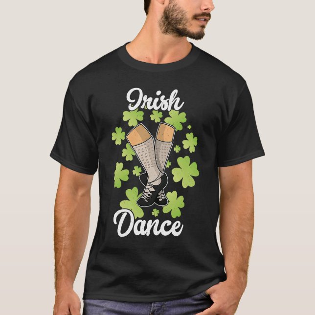 Camiseta La bailarina de danza irlandesa zapatilla a 19 de  (Anverso)