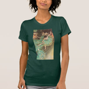 Camiseta La bailarina verde de Edgar Degas, ballet vintage