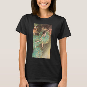 Camiseta La bailarina verde de Edgar Degas, ballet vintage
