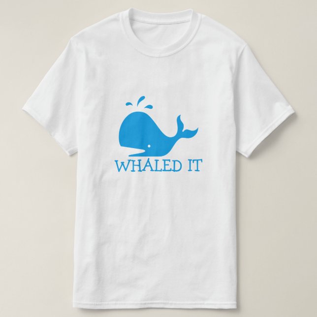 Camiseta La ballena (Diseño del anverso)