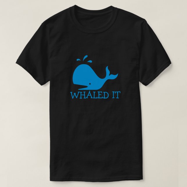 Camiseta La ballena (Diseño del anverso)
