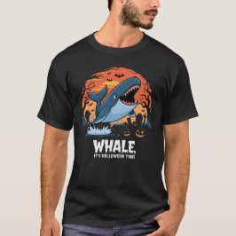 Camiseta La ballena es el Monstruo del Mar de Halloween