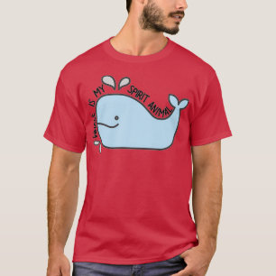 Camiseta La ballena es mi animal espiritual