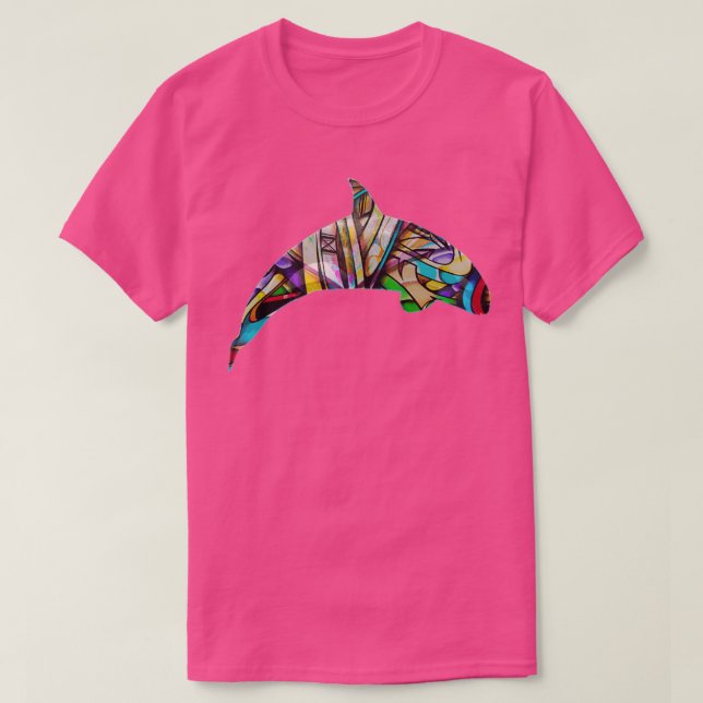 Camiseta La ballena graffiti (Diseño del anverso)