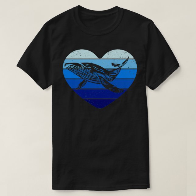 Camiseta La ballena jorobada (Diseño del anverso)