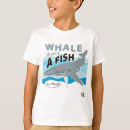 Camiseta La ballena no es un pez