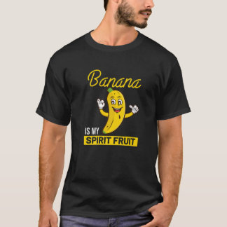 Camiseta La Banana Graciosa Es Mi Humor De Fruta De Espírit