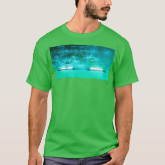 Camiseta La banca de teléfonos inteligentes en línea como c
