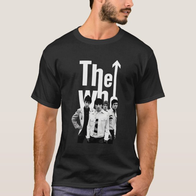 Camiseta La Banda Blanca Negra Del Oficial De La Oms De 60 (Anverso)