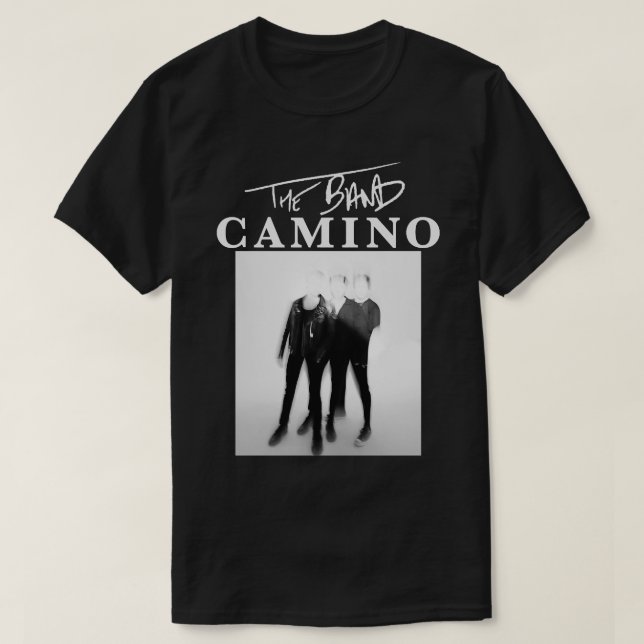 Camiseta La banda Camino Merch Band Camino Pegatina (Diseño del anverso)