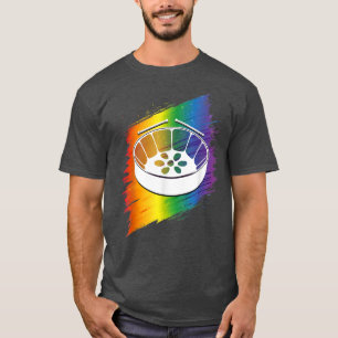 Camiseta La banda de acero tambor ama la música y el carnav