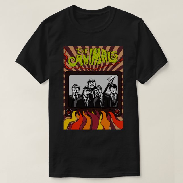 Camiseta La banda de animales, Eric Burdon Classic T-Shirt (Diseño del anverso)