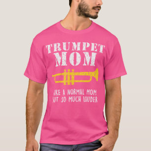 Camiseta La banda de la marcha es una divertida Trumpet Mom