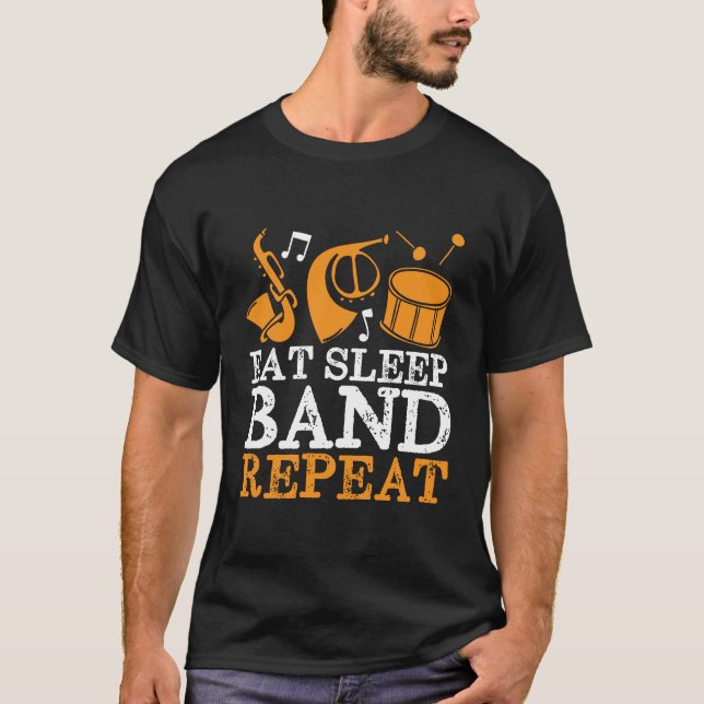 Camiseta La banda de Marcha divertida se come la banda de s (Anverso)