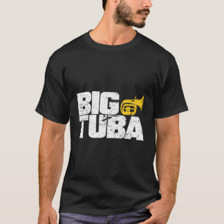 Camiseta La banda de marcha escolar es divertida en Tuba