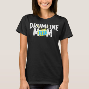 Camiseta La banda de marcha tambores Drumline Mom