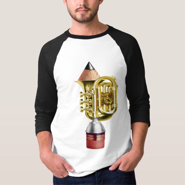 Camiseta La banda de metales Stubbie (Anverso)