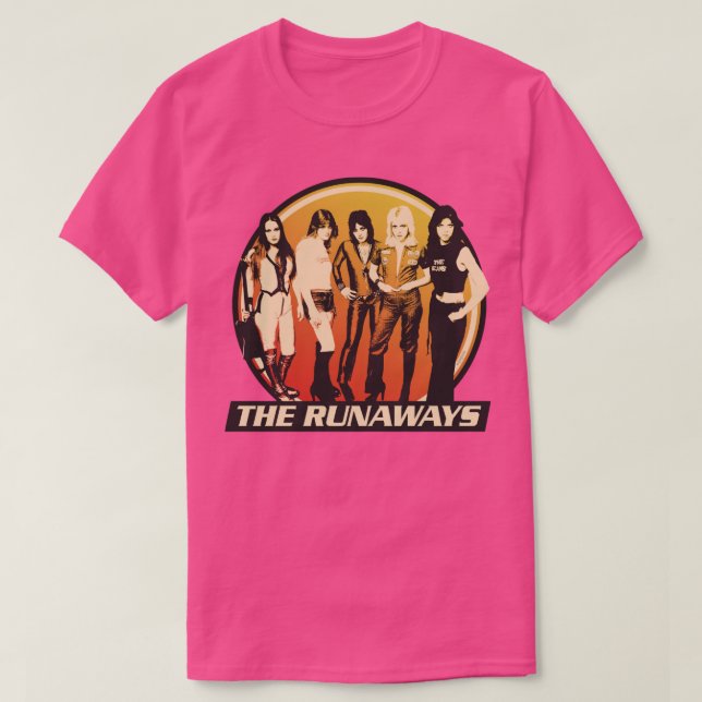 Camiseta La banda de rock de los años 70 (Diseño del anverso)