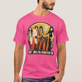 Camiseta La banda de rock de los años 70