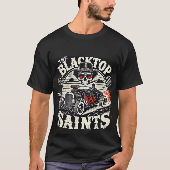 Camiseta La banda de santos de la cima negra (Anverso)