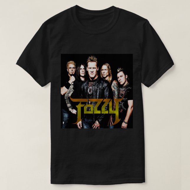 Camiseta La banda especial de rock Fozzy Band Redeki Trendi (Diseño del anverso)