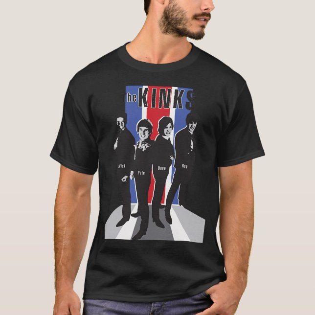 Camiseta La banda Kinks Classic (Anverso)