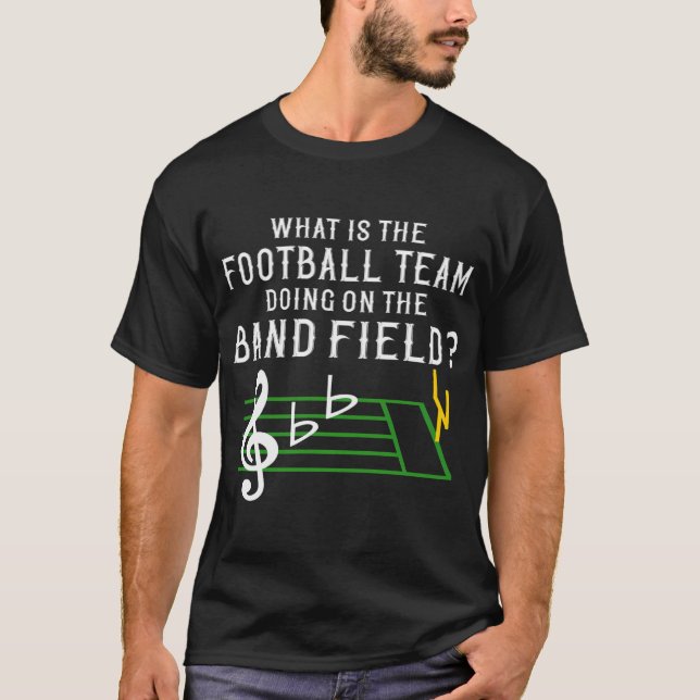 Camiseta La Banda W De Marcha Es El Equipo De Fútbol En El  (Anverso)