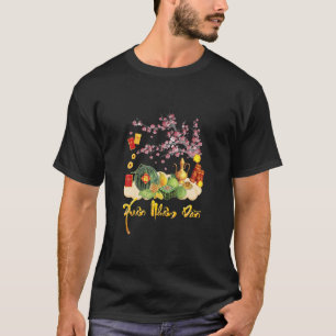 Camiseta La bandeja de cinco frutas Xuan Nham Dan Año Nuevo