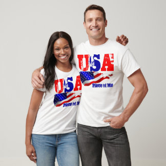 Camiseta La bandera americana, es la bandera nacional de