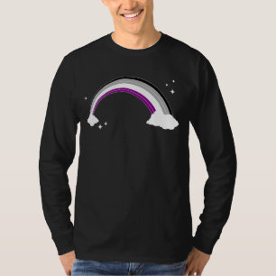 Camiseta La Bandera Asexual De Los Derechos Humanos Orgullo