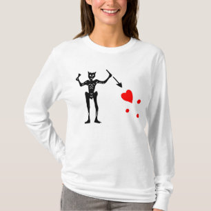 Camiseta La bandera auténtica de Blackbeard