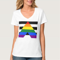 La bandera de aliado heterosexual de SlipperyJoe c