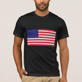 Camiseta La bandera de América (los E.E.U.U.)