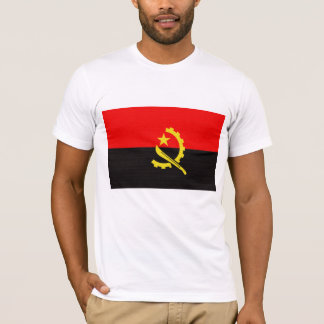 Camiseta La bandera de Angola