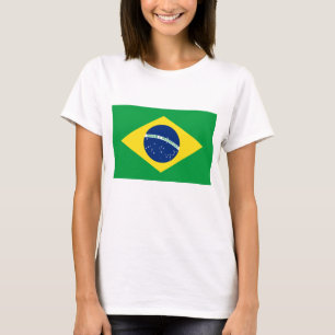 Camiseta La bandera de Brasil