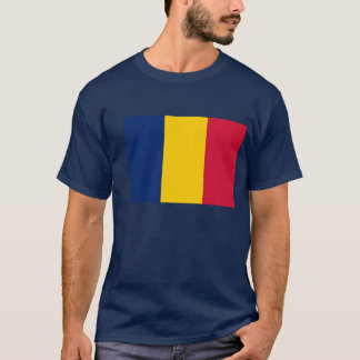 Camiseta La bandera de Chad pone camisetas.