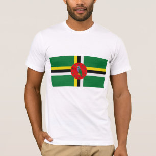 Camiseta La bandera de Dominica