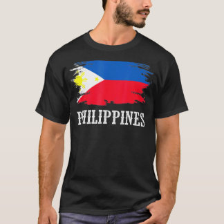 Camiseta La bandera de Filipinas antigua que amo a Filipina