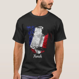 Camiseta la bandera de Francia