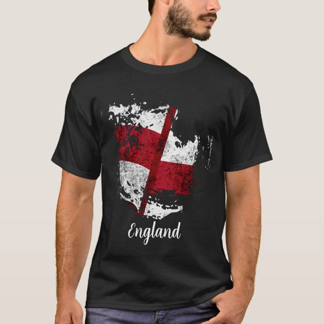 Camiseta la bandera de Inglaterra (Anverso)