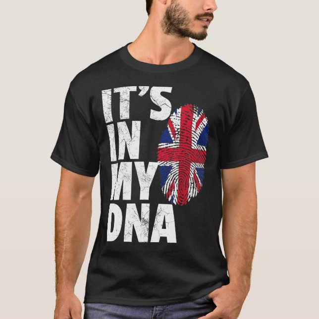 Camiseta La bandera de Inglaterra de la Unión del Reino Uni (Anverso)