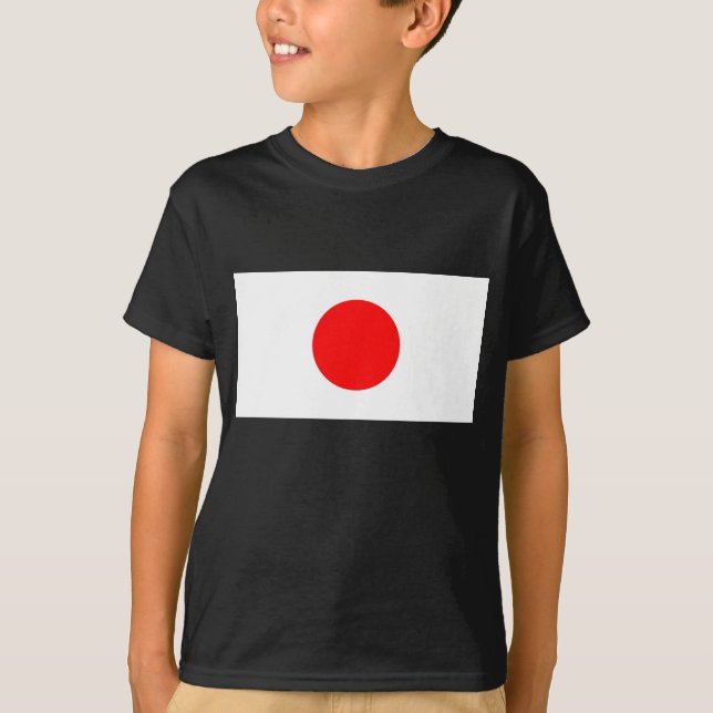 Camiseta La bandera de Japón (Anverso)